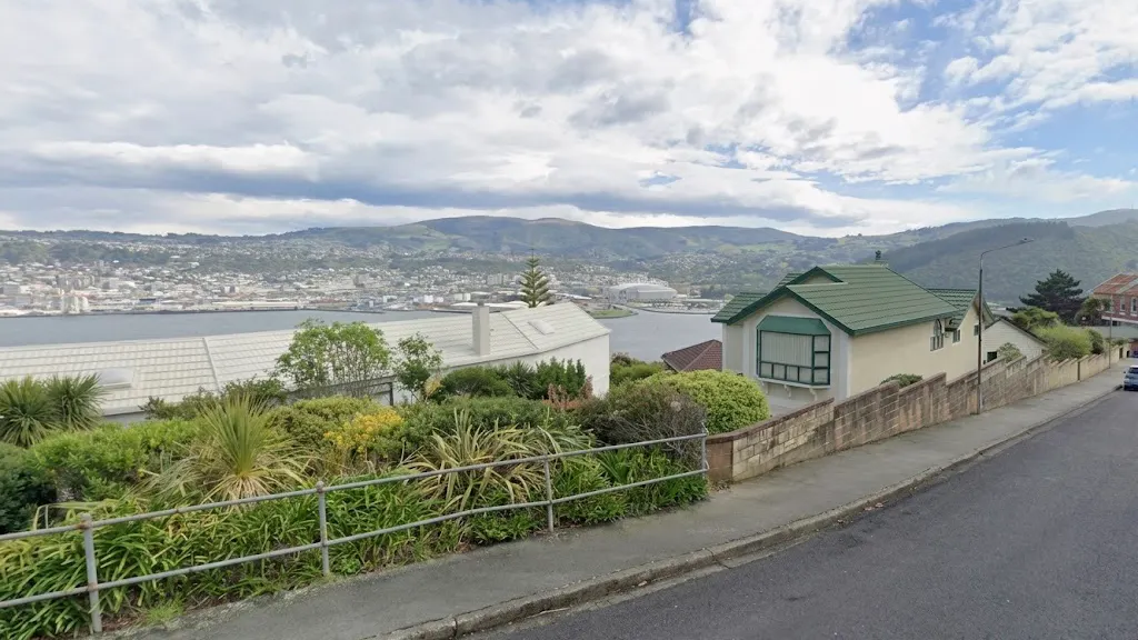 Waverley hillside homes overlooking the Otago Harbour in Dunedin
